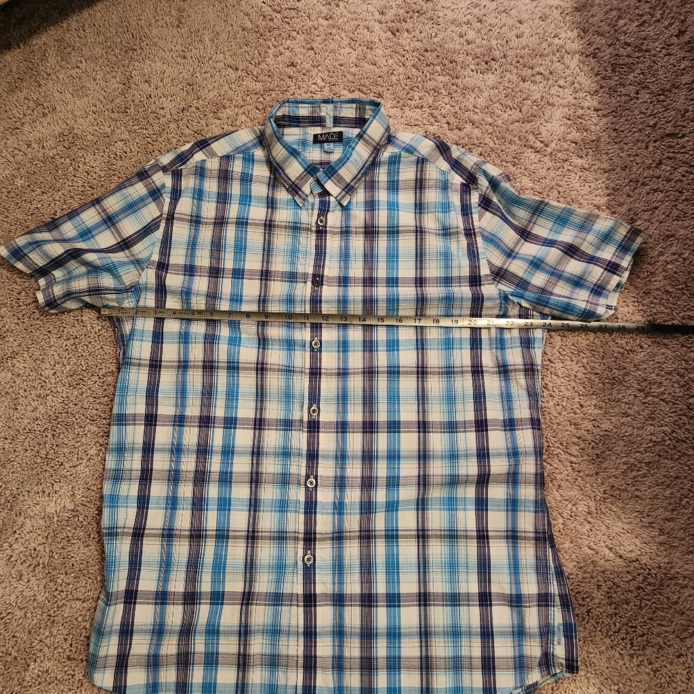 MADE by Cam Newton SS BD EUC SHIRT!!